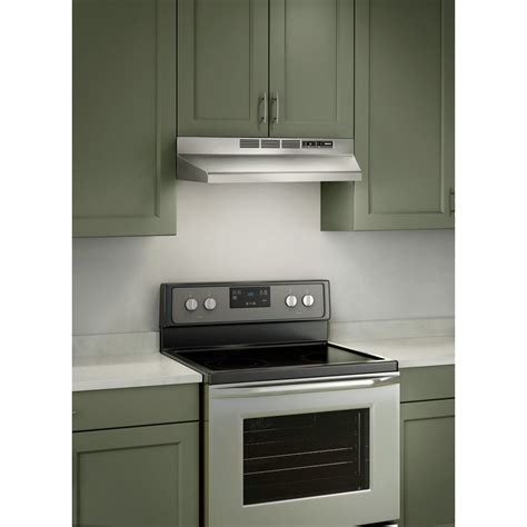 brushed stainless steel 30 inch under cabinet range hood|ventless range hood 30 inch.